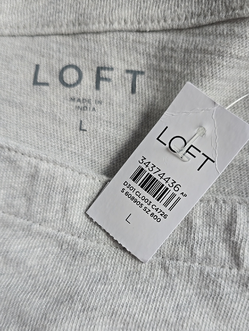 🐝LOFT Cotton Knit Bee Embroidered Top - Picture 15 of 15